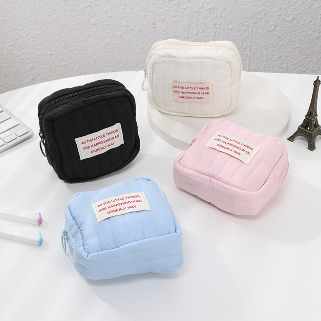 에슬린 생리대 화장품 미니 파우치