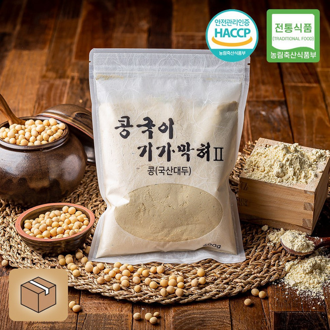 경남 김해 콩가루 400g 대용량 100% 국산 대두, 1개