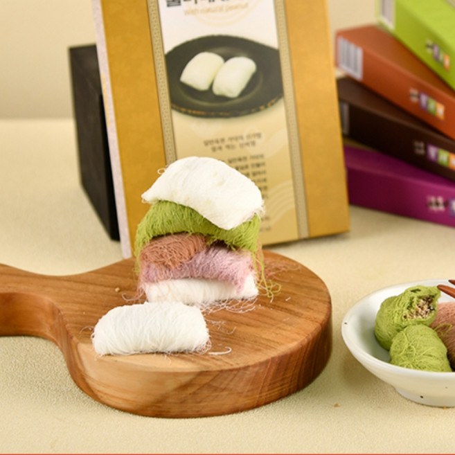 5+1 [New장단콩꿀타래증정] 인사동 꿀타래 궁중다과 / 여름철 아이스박스 포장, 1땅콩맛1박스, 1개