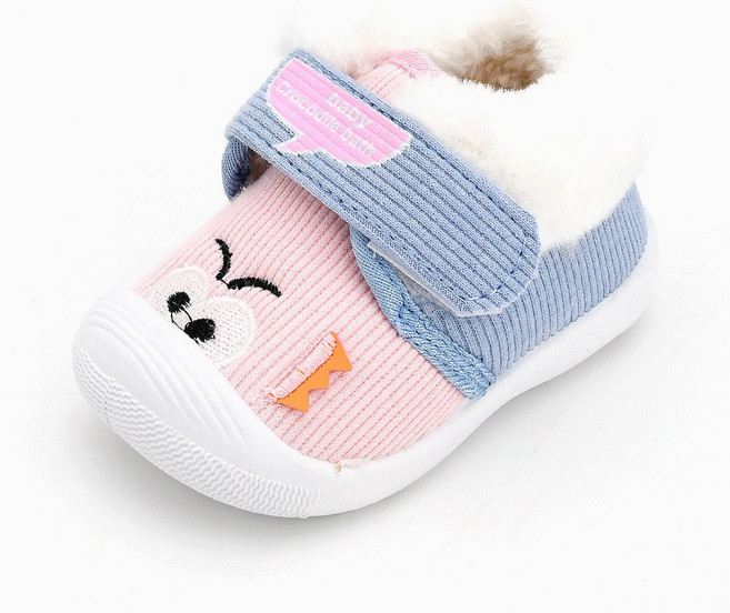 아기 겨울 골목대장 털 삑삑이 신발