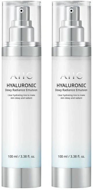 AHC 超能玻尿酸保濕肌亮機能乳液, 2件, 100ml