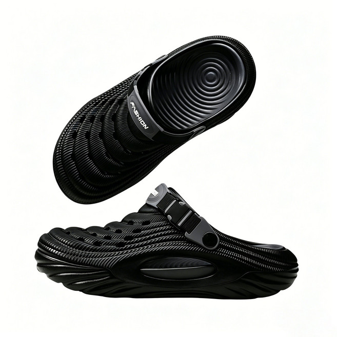 남성용 쿠션 클로그 샌들 EVA 방수 다기능 슬리퍼 여름 데일리