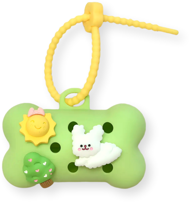 [도그올데이] 말랑젤리콕 풉백 케이스, 멜론젤리+숲속의댕댕이 세트(3pcs), 1개, 1개입