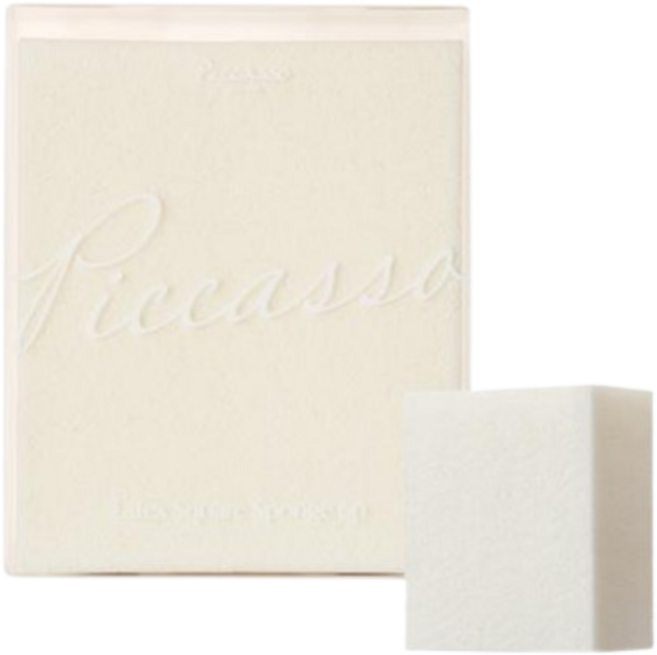 피카소 라텍스 스퀘어 메이크업 스펀지 6P, 1개