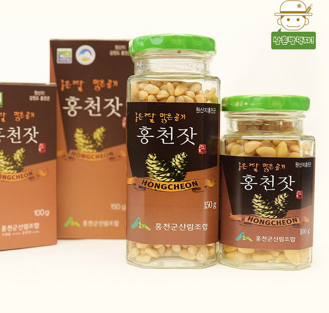 [홍천직송]홍천 백잣 100g/150g, 1개