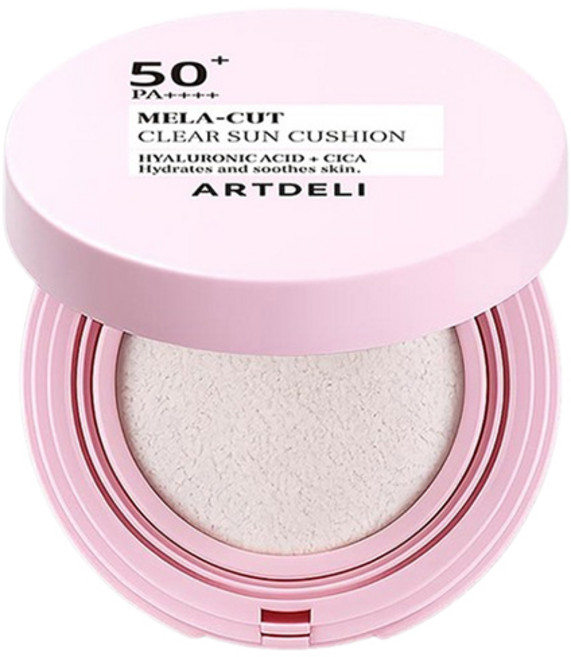 아트델리 멜라컷 클리어 선쿠션, 1개, 15g
