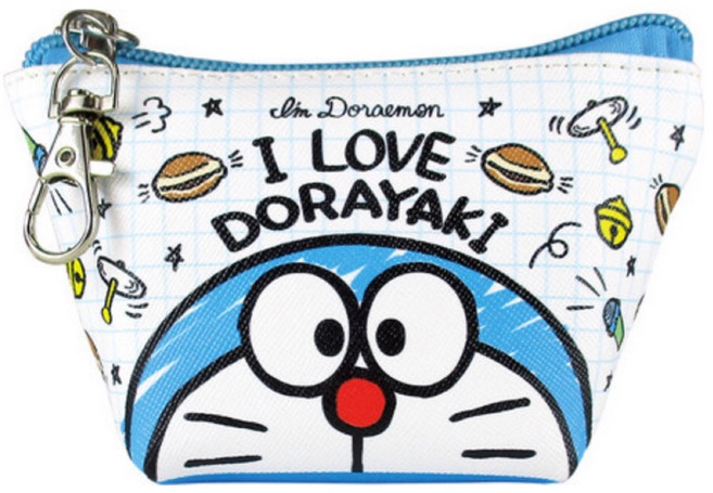 I'm Doraemon 哆啦A夢三角零錢包鑰匙圈