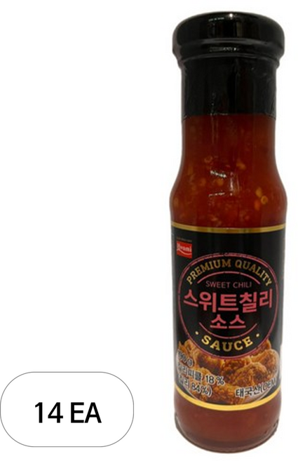 화미 스위트칠리 소스, 190g, 14개