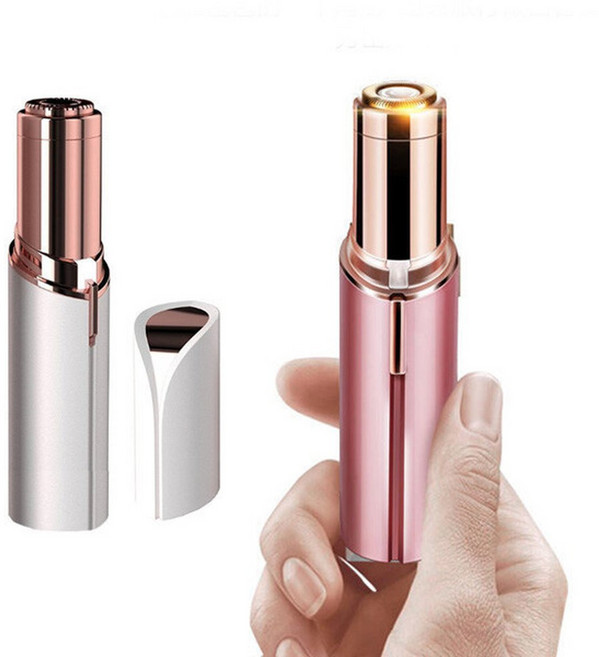 트렌디 솜털제모기 쉐이버 립스틱면도기 잔털제거, 솜털제모기-화이트, 단품