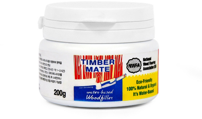 팀버메이트 우드필러 (200g) 목재 메꾸미 보수제 우드 샌딩실러, 티크(TEAK), 1개, 200g