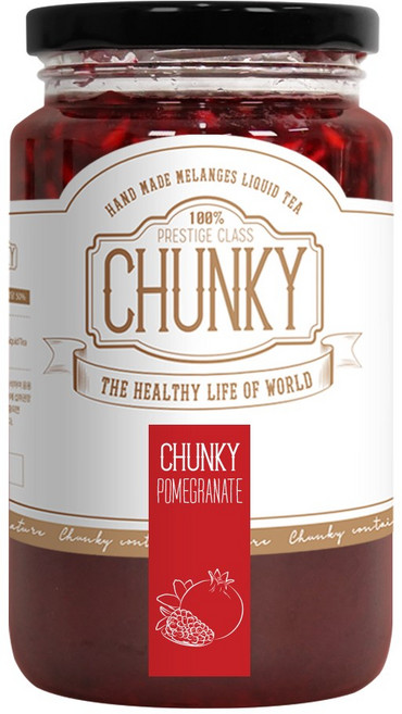 청키 수제청 석류청 원액 즙 수제 석류차 과일청, 500ml, 1개입, 1개, 700g