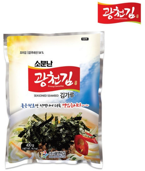 광천김 소문난 김가루, 400g, 10개