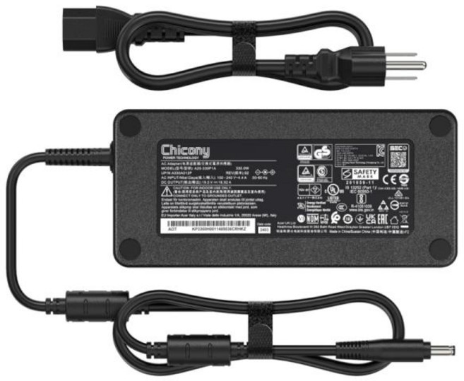 에이서 프레데터 헬리오스 노트 북 전원 어댑터 충전기 300 N20C11 N20C3 N22C3Nitro17 16 15 AN17-51 A20-330P1A1 330W 19.5V 16., BR, BR, 1개