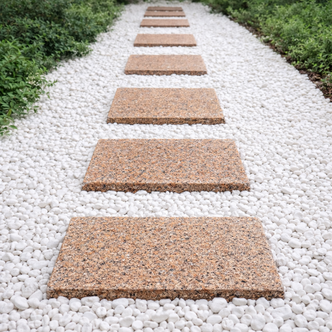 핑크 뮬리 판석 정원 조경석 마당 디딤석 60cm X 30cm, 12.5kg, 120개