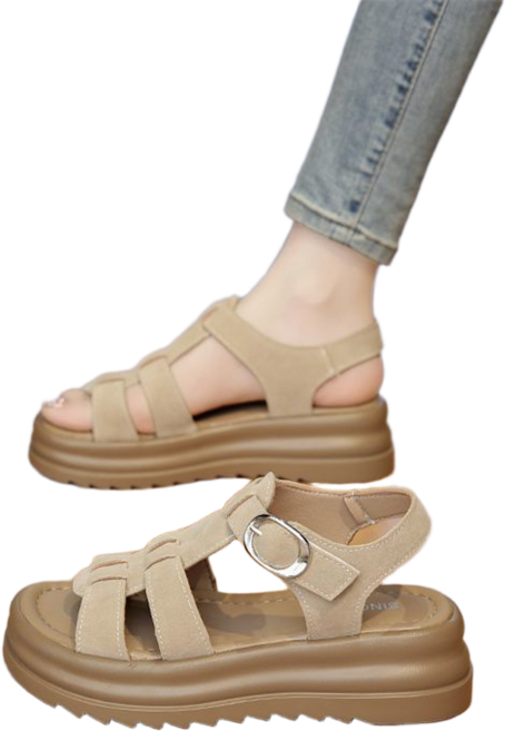 여성 두풀 로마 샌들 여름 데일리 편한 착화감 캐주얼 슈즈