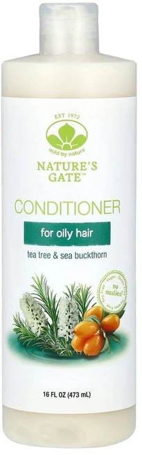 마일드바이네이쳐 (Natures Gate) 티트리 및 산자나무 컨디셔너 지성 모발용 473ml(16fl oz), 1개, 473ml - 쿠팡