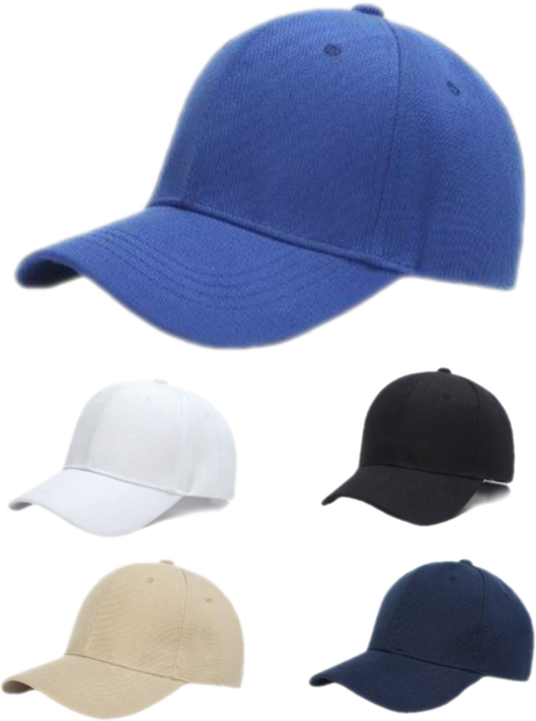 빅사이즈 야구모자 대두 볼캡 무지 캡모자 남성 여성 커플모자 단체모자