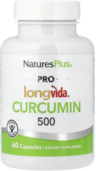 정말좋습니다 NaturesPlus 프로 Longvida® 커큐민 500mg 캡슐 60정 빠르게배송해드릴게요, 1개 - 쿠팡
