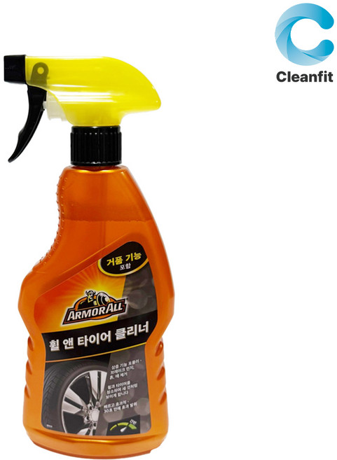 휠 앤 타이어 클리너 500ml 먼지 때 제거, 1개
