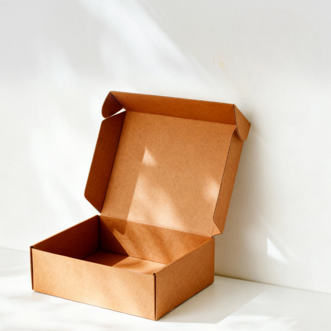 조립식고급박스 액자박스 도마박스 그림포장박스 택배박스 고급D형선물박스, 1세트, 크라프트