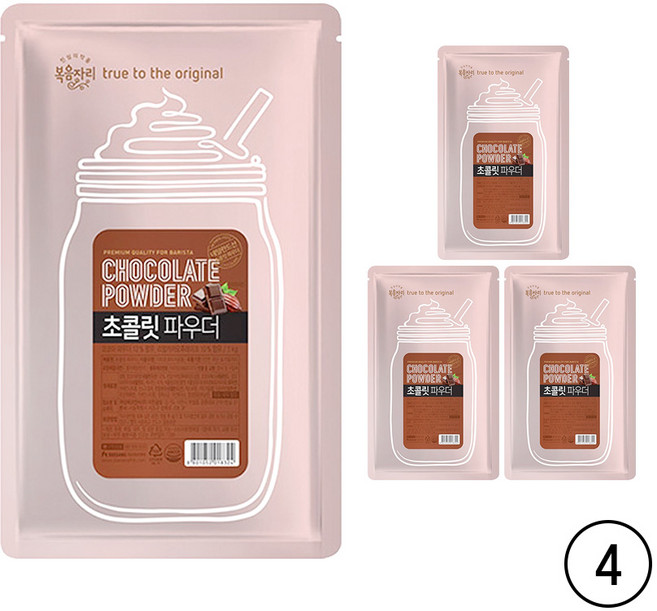 복음자리 초콜릿 파우더 1kg, 1개입, 4개