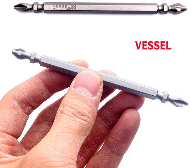 일본산 베셀 토션비트날 2H x 110mm 1개 빗트날 충격 흡수 일산 자석 드라이버 날 드릴용 전동드릴날 비트 토선 토션비트 토션빗트 토션빗트날 토선비트 드릴비트 전동드릴 충전드릴 토크