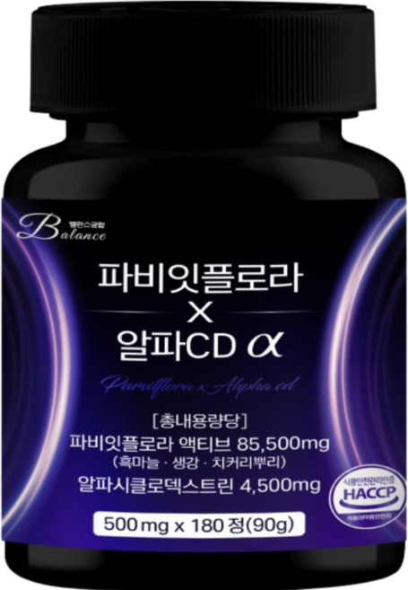 파비 잇 플로라 x 알파CD 알파, 1개, 180정