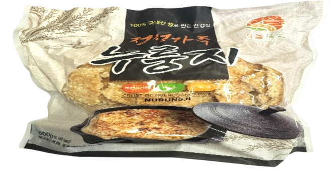 정성가득 누룽지, 1개, 600g