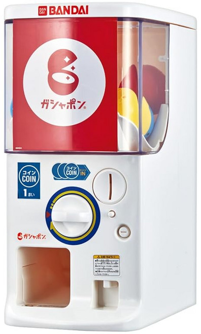 반다이 BANDAI 공식 뽑기 기계 가챠 가샤폰 머신 트라이 파티 선물 게임, 1세트