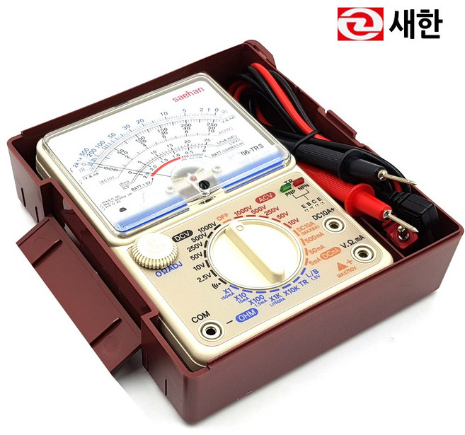 새한 ST-506TRIII(신형) 아날로그 멀티메타 테스터, 1개