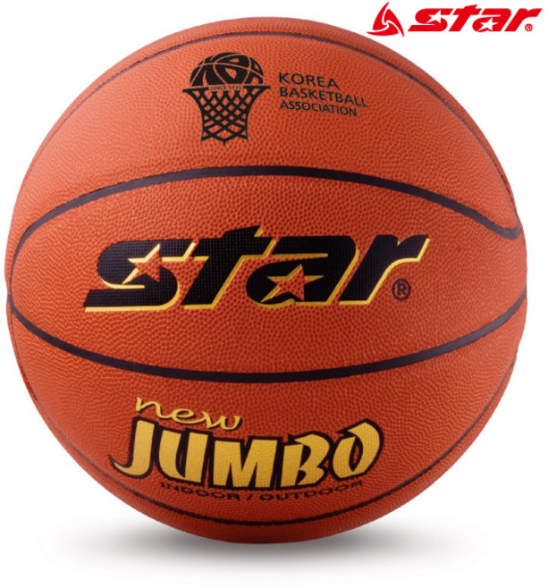 농구공 스타 뉴점보5호 농구용품 공인구 BB415, 1개