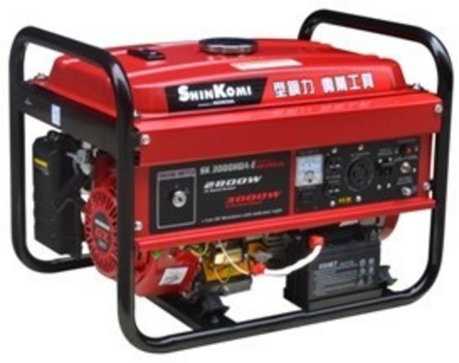 SHIN KOMI SK3000HDA-E HONDA引擎發電機(電啟動) 3000W, 1個