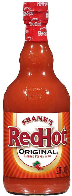 프랭크 레드 핫 오리지널 카이엔 페퍼 윙 소스 23파운드 온스, 1, 680ml