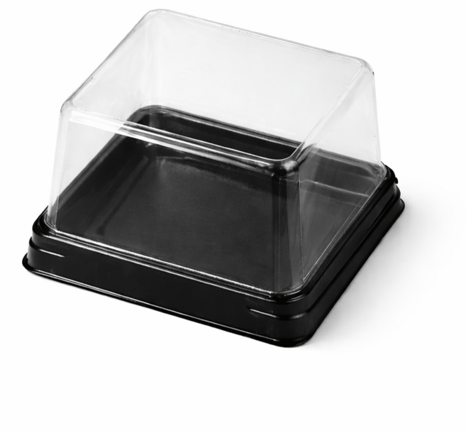 두쫀쿠 케이스 1구 화과자 모찌용기, 10개, 사각