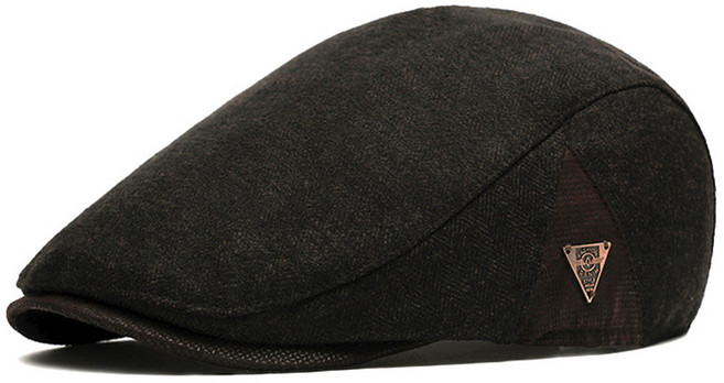 VITALO 시니어 클래식 헤링본 고급 헌팅캡 도리구찌 어르신모자 중년모자 할아버지모자