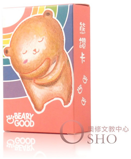 熊讚卡 - 自我肯定句牌卡組 64張牌卡 七脈輪肯定語 交換禮物