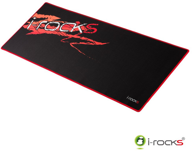 irocks 艾芮克 IRC20 遊戲鼠墊 電競滑鼠墊 大鼠墊 C20 闇紅版 / 闇藍版, 1個
