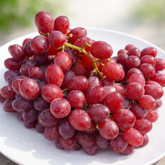 [율아네] 초고당도 캔디하트 포도 씨없는 수입포도, 1개, 500g