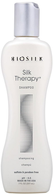 biosilk바이오실크 실크 테라피 샴푸 파라벤 프리 7액량 온스 (207ml), 207ml, 1