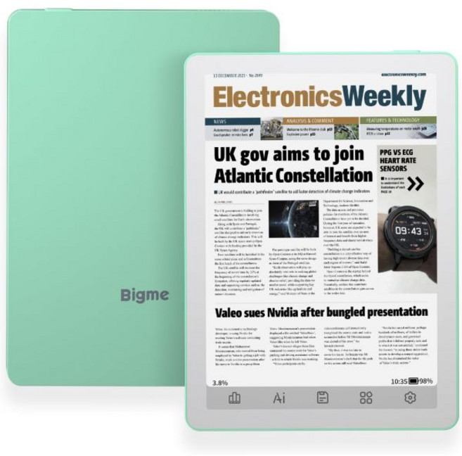 빅미 B6 컬러 전자책 리더기 6인치 전자종이 태블릿 4GB+64GB 저장공간 안드로이드 14 초록색, Green