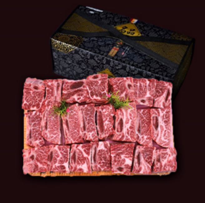 마장동 한우 1++ 투뿔 팔팔황금한우 소고기 찜용 선물세트 3000g 명절추석설날 이바지 어버이날, 3kg, 1개