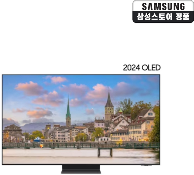 2024 삼성 TV OLED SD95 (195 cm) KQ77SD95AFXKR, 스탠드(기본내장)