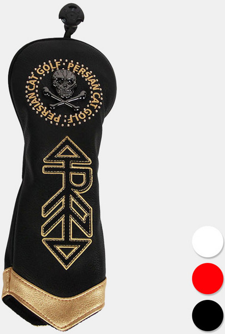 페르시안캣 스컬 골프 우드커버(PERB6NWC003), 레드(PERB6NWC003), 1개