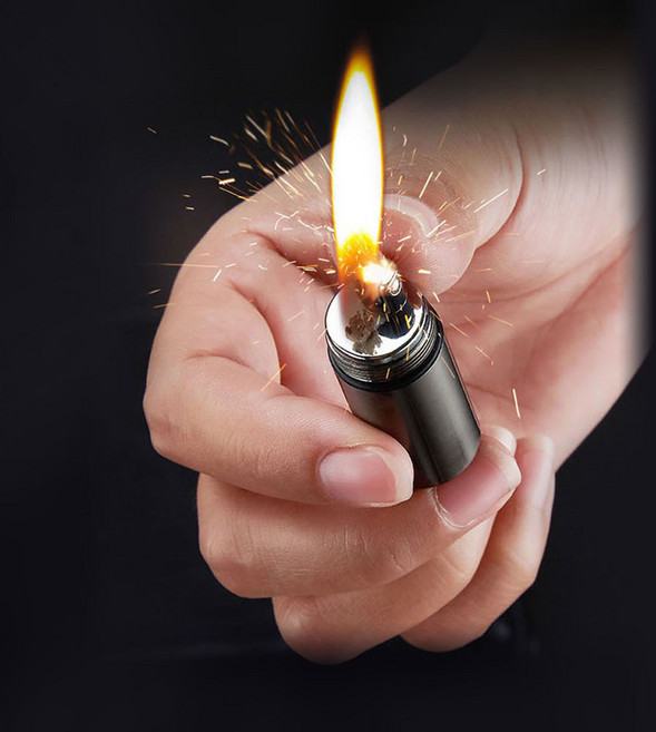 윈드폴 부싯돌 미니 지포라이터