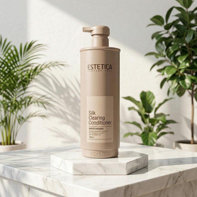 에스테티카 실크 클리어링 컨디셔너 1500ml + 100ml 마스크 NEW 저자극컨디셔너, 1개, 1.5L