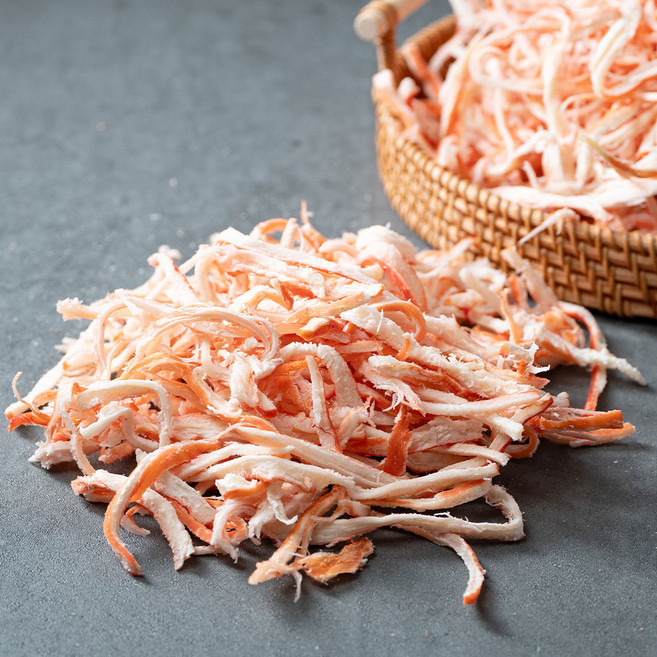 국내가공 홍진미채 오징어채 상급 1kg 500g 300g / 진미채 볶음 반찬 튀김 안주, 1개