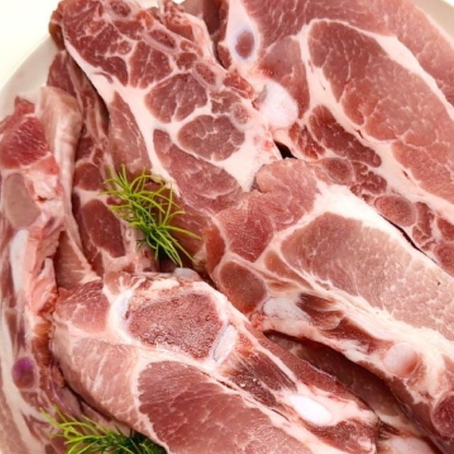 1+1 국내산 돼지 LA갈비 생갈비 1kg, 한돈 생갈비 1kg + 1kg