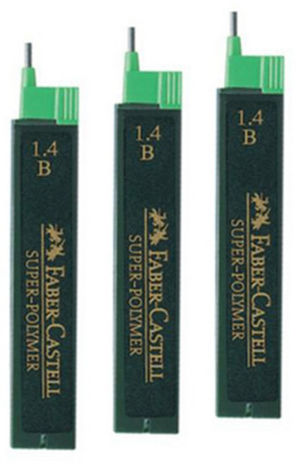 파버카스텔 리필 샤프심 B 121411, 1.4mm, 3개
