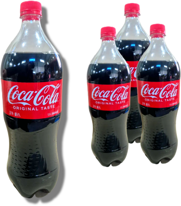 코카콜라 1.5L, 4개