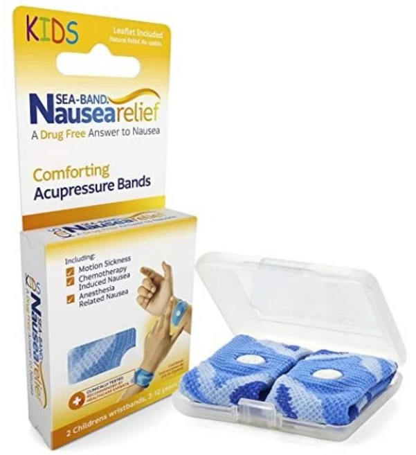 씨밴드 손목 멀미보호밴드 블루 칠드런, 1개 - 쿠팡